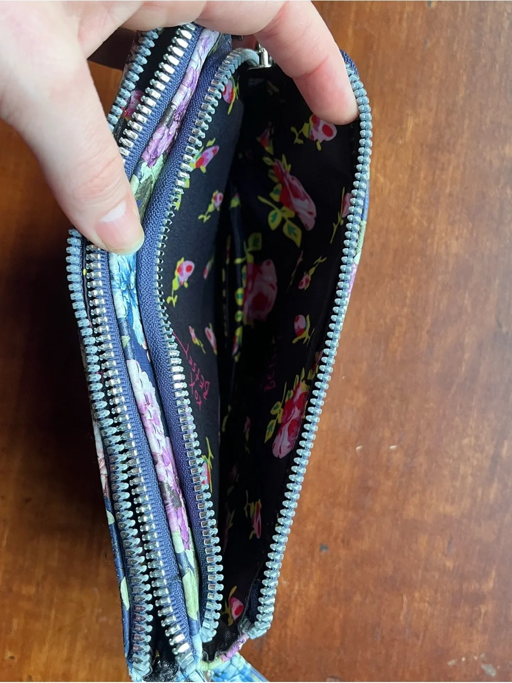 Betsey Johnson compact floral
